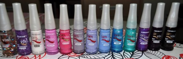 Esmaltes tom vivo